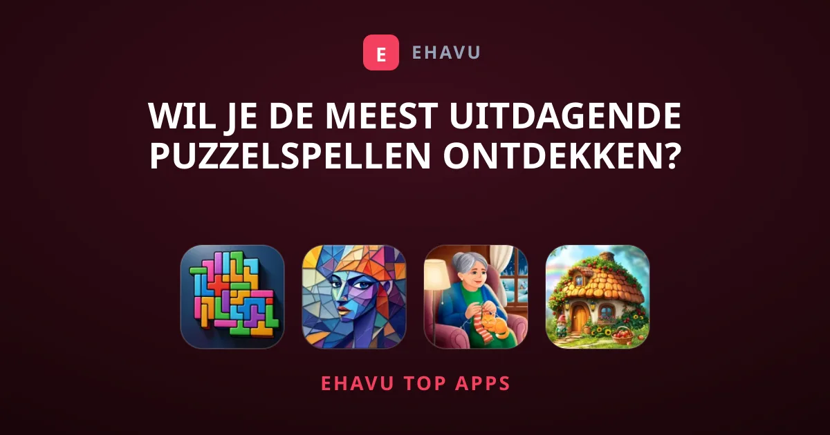 Wil je de meest uitdagende puzzelspellen ontdekken?