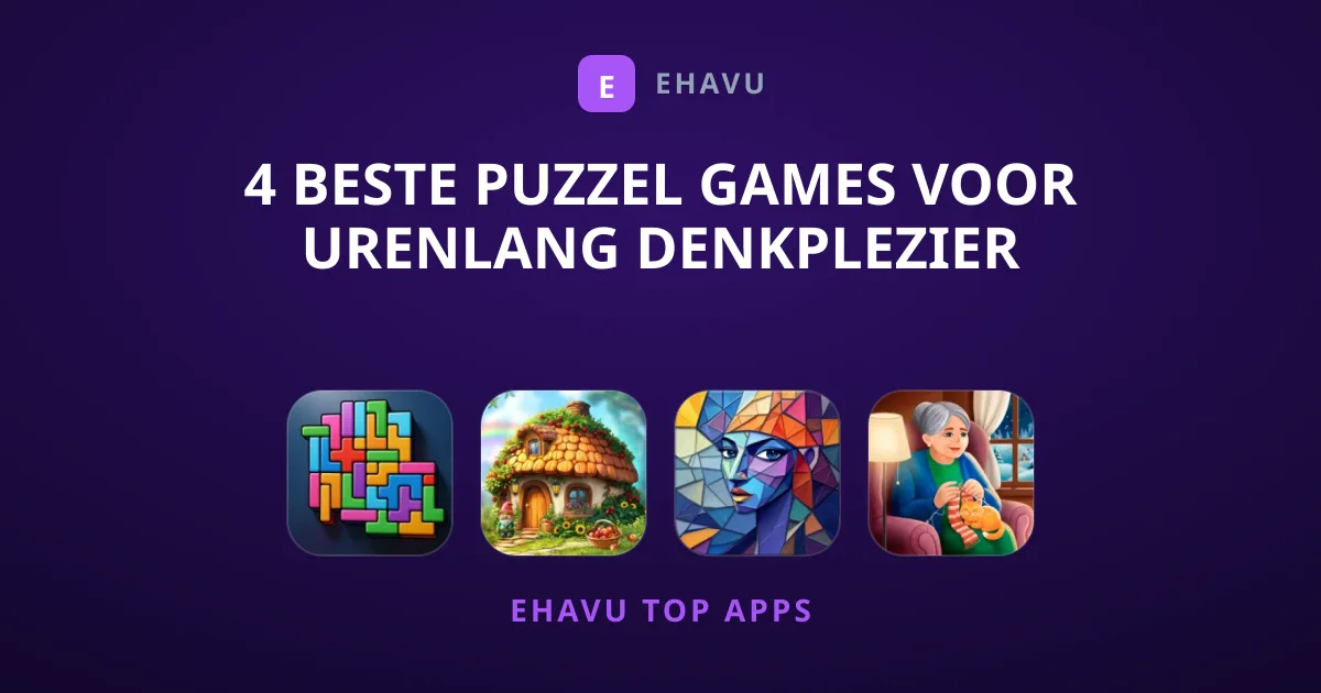 4 Beste Puzzel Games voor Urenlang Denkplezier